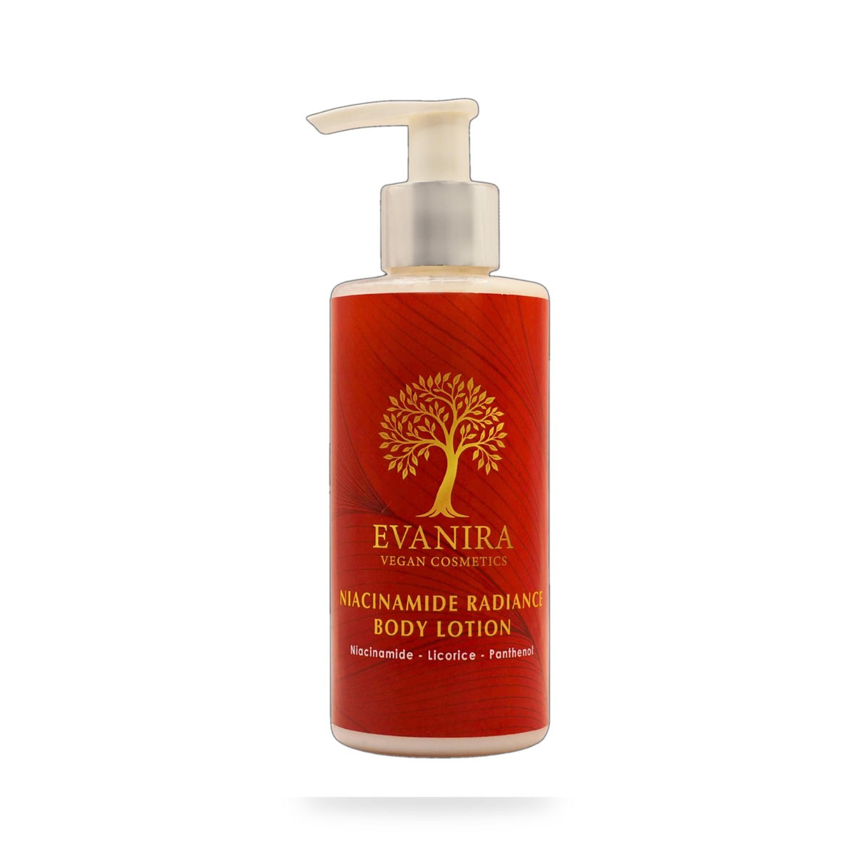 Evanira Niacinamide Radiance Body Lotion, Vegan Brightening Hydrating Body Moisturizer, Cruelty Free PETA Approved — beyaz stüdyo