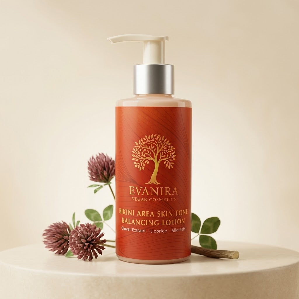 Evanira 비키니라인 피부톤 밸런싱 로션, 비건 브라이트닝 &amp; 스무딩 케어 (200ml / 500ml)