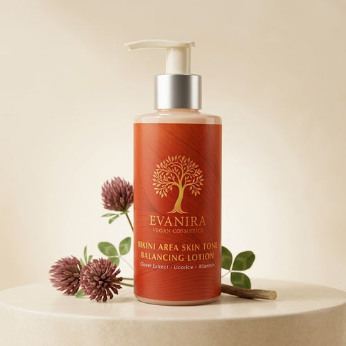 Evanira 비키니라인 피부톤 밸런싱 로션, 비건 브라이트닝 &amp; 스무딩 케어 (200ml / 500ml)
