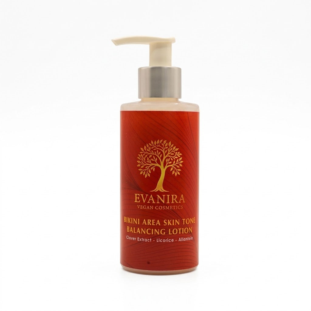 Evanira 비키니라인 피부톤 밸런싱 로션, 비건 브라이트닝 &amp; 스무딩 케어 (200ml / 500ml)