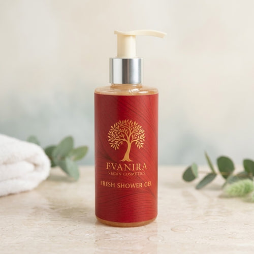 Evanira 프레시 샤워젤, 비건 소프트닝 바디워시 (200ml / 500ml)
