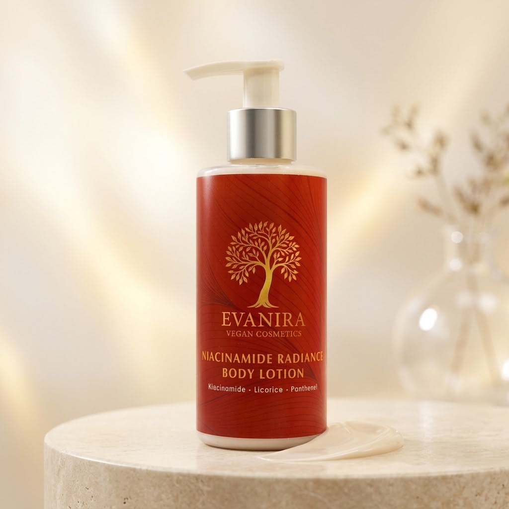Evanira 나이아신아마이드 래디언스 바디로션, 비건 일루미네이팅 바디 케어 (200ml / 500ml)
