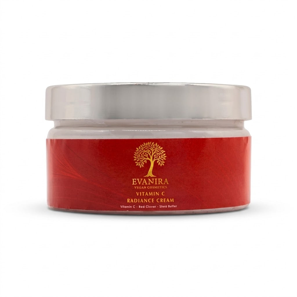 Evanira 비타민C 래디언스 크림, 비건 브라이트닝 모이스처라이저 (100ml / 500ml)